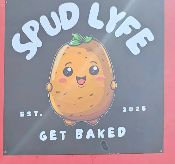 Spud Lyfe mascot logo